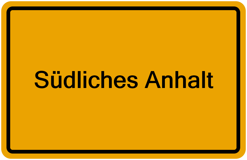 Handelsregister Südliches Anhalt